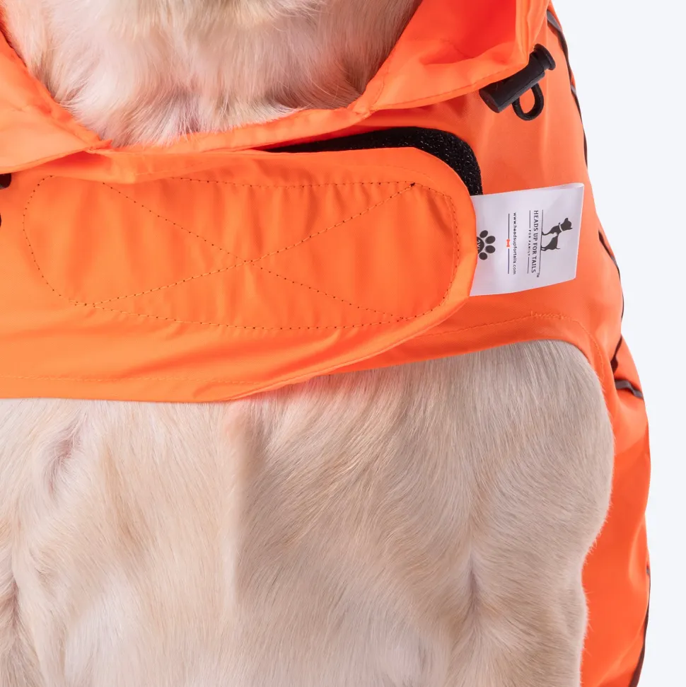HUFT Rain Dancers Raincoats For Dog & Cat - Orange