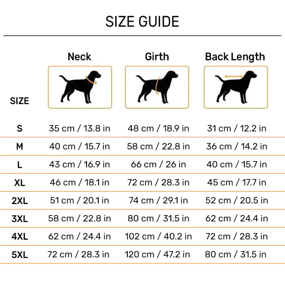 HUFT Rain Dancers Raincoats For Dog & Cat - Orange