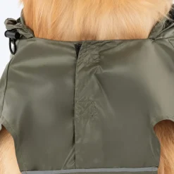 HUFT RainTail Wrap Raincoat For Dog - Olive