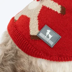 HUFT Rudolph’s Red-Nose Sweater For Cat - Red