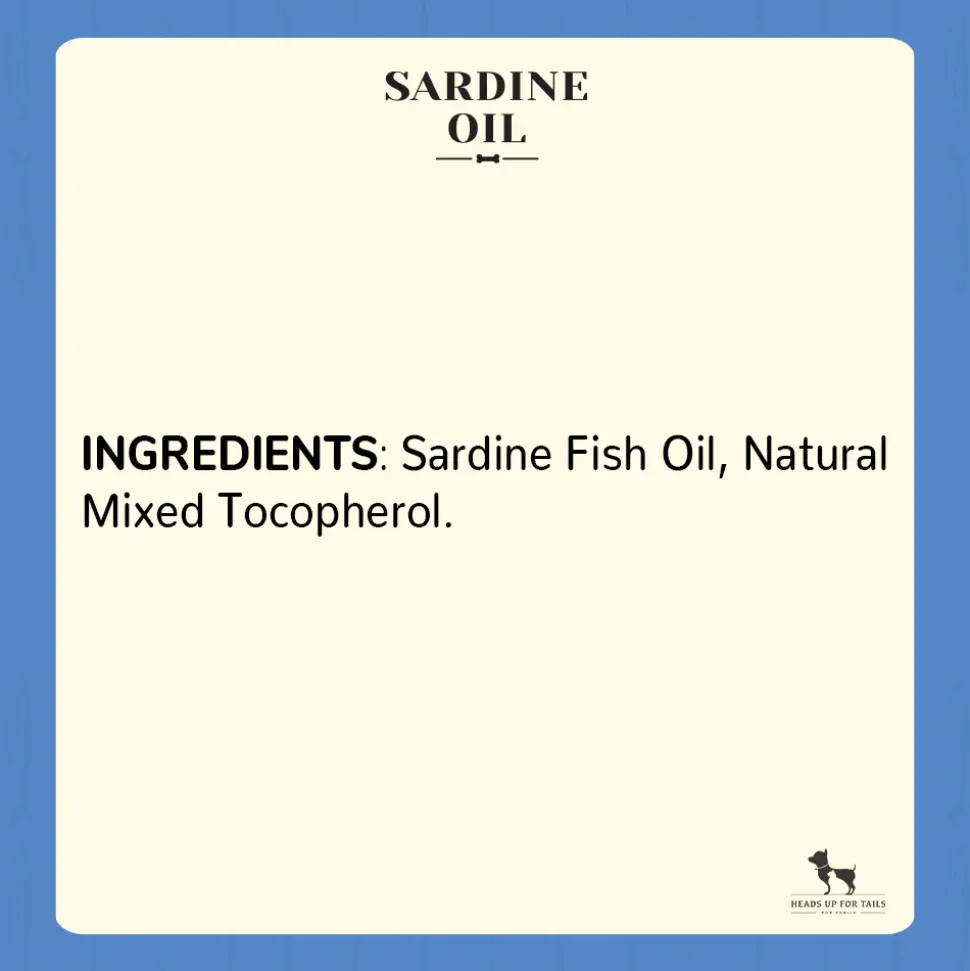 HUFT Sardine Oil for Dogs and Cats - 200 ml