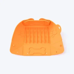HUFT Silicone Collapsible Bowl For Dogs & Cats - Orange