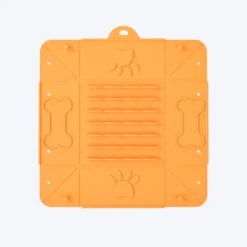 HUFT Silicone Collapsible Bowl For Dogs & Cats - Orange