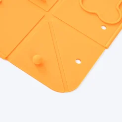 HUFT Silicone Collapsible Bowl For Dogs & Cats - Orange