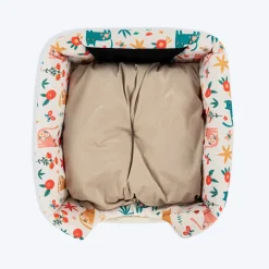 HUFT Snuggle Bloom Tent Bed For Cat - Multicolor