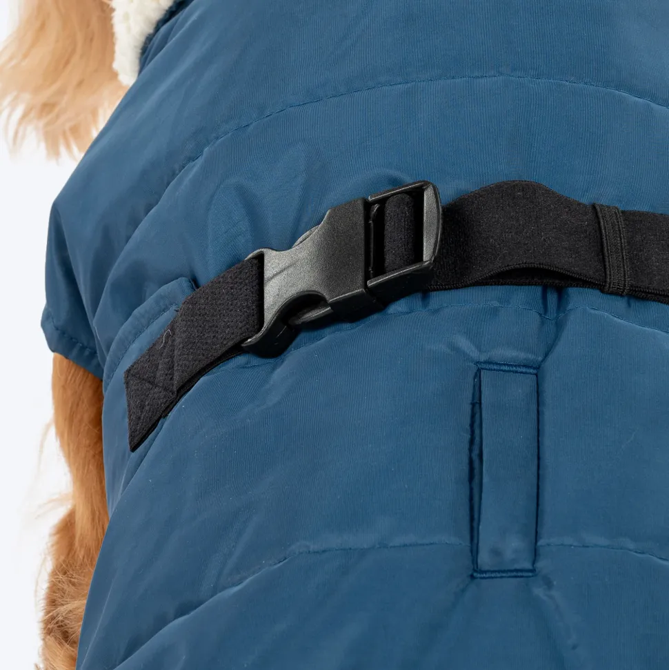 HUFT Snuggle Bug Jacket For Big Dog - Blue