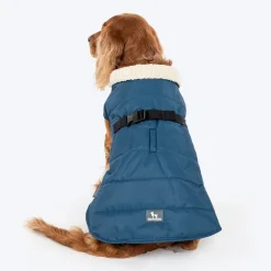 HUFT Snuggle Bug Jacket For Big Dog - Blue