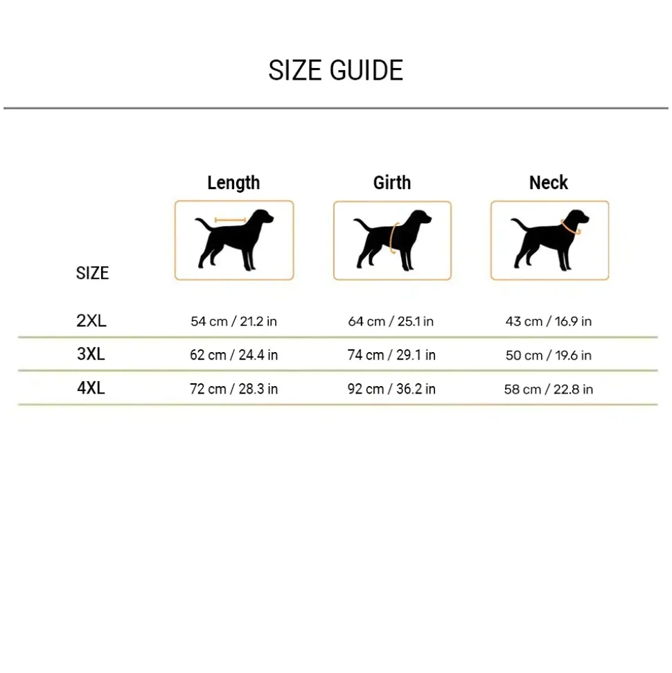 HUFT Snuggle Streetie Foundation Dog Jacket - Pack Of 3