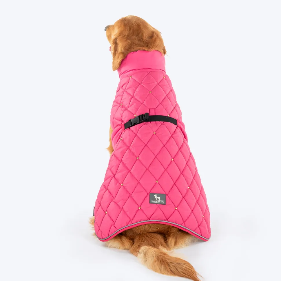 HUFT Starburst Snuggle Jacket For Dog - Pink