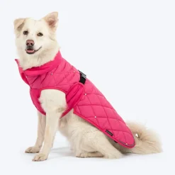HUFT Starburst Snuggle Jacket For Dog - Pink
