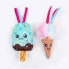 HUFT Sundae Smiles Plush Toys For Cat - Pack of 2