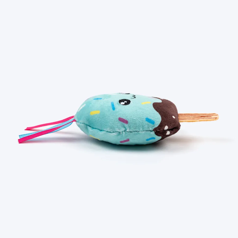 HUFT Sundae Smiles Plush Toys For Cat - Pack of 2