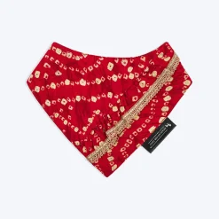 HUFT Super Sitara Scarf For Cat & Puppy - Red