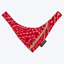 HUFT Super Sitara Scarf For Cat & Puppy - Red