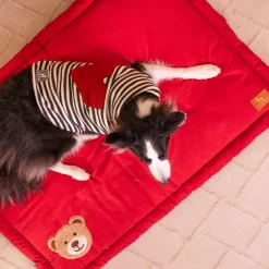 HUFT Sweetheart Stripe Sweater For Dog - Black & White