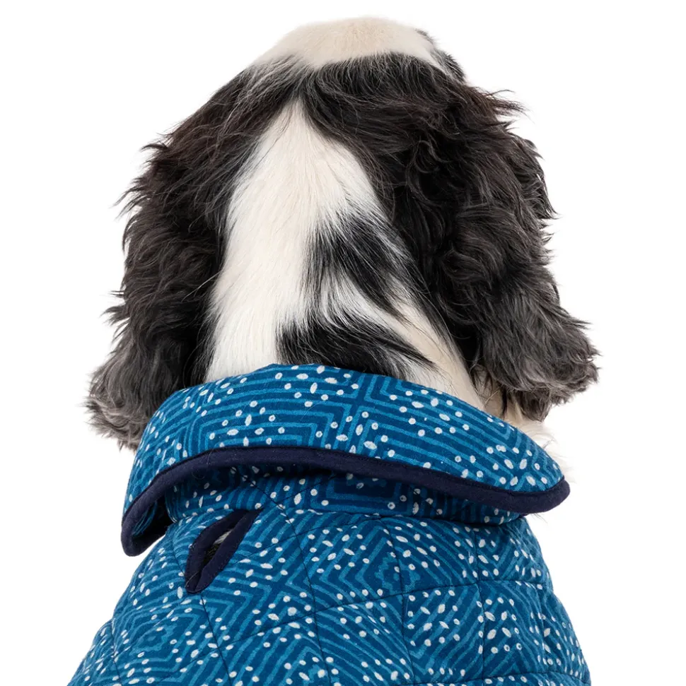 HUFT The Indian Collective Ambar Indigo Dog Jacket