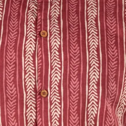 HUFT The Indian Collective Gul Human Shirt - Maroon