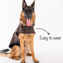 HUFT Tweedle Dee Dog Jacket - Multicolour