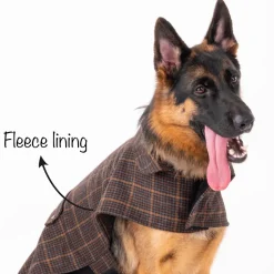 HUFT Tweedle Dee Dog Jacket - Multicolour