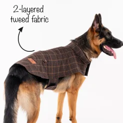 HUFT Tweedle Dee Dog Jacket - Multicolour