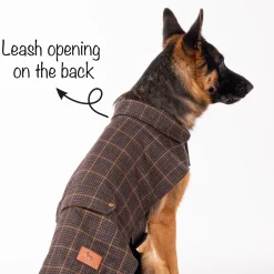 HUFT Tweedle Dee Dog Jacket - Multicolour