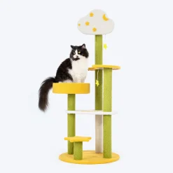 HUFT Twinkle Paw Multipurpose Cat Tree - Multicolor