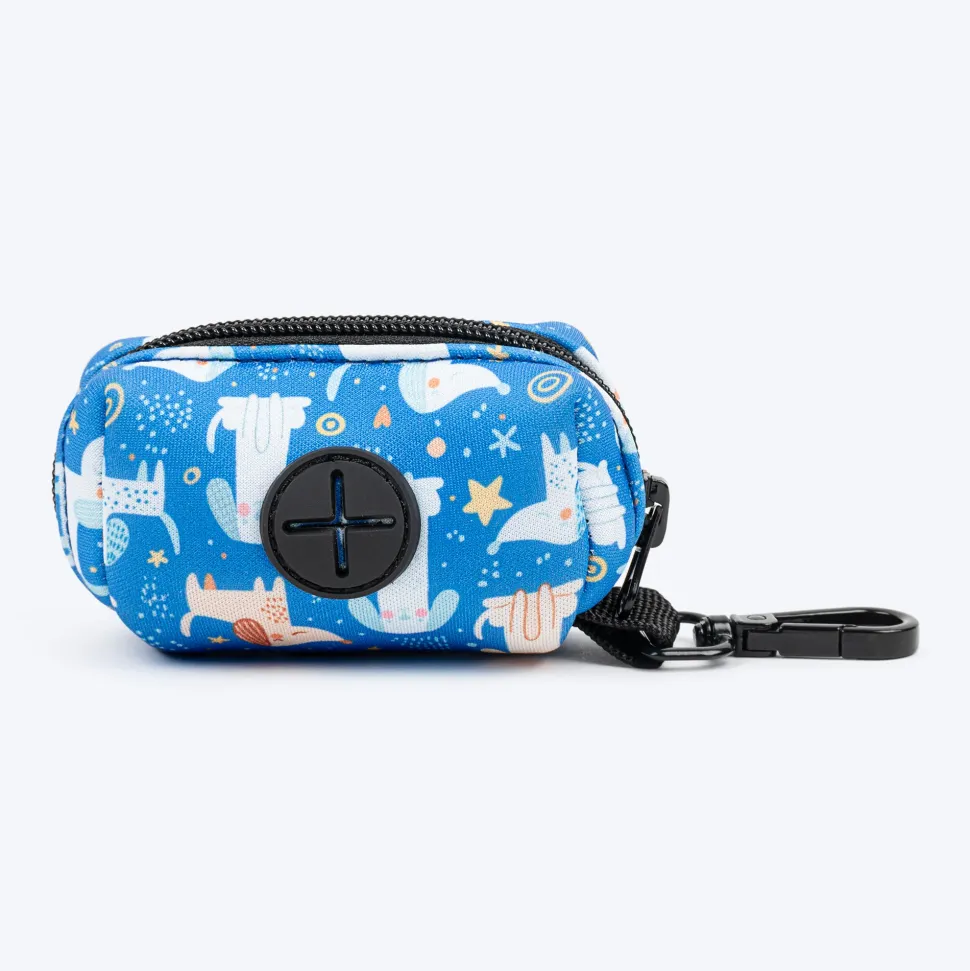 HUFT Twinkle Tails Waste Bag Dispenser For Dog & Cat - Blue