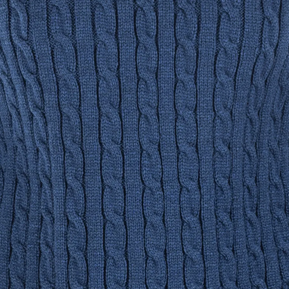 HUFT Twinning Classic Sweater For Hoomans - Lazuli Blue