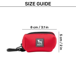 HUFT Waste Bag Dispenser For Dog & Cat - Red