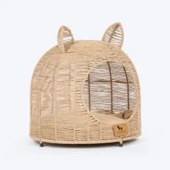 HUFT Whisker Snooze Chair With Cushion For Cat - Brown