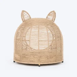 HUFT Whisker Snooze Chair With Cushion For Cat - Brown