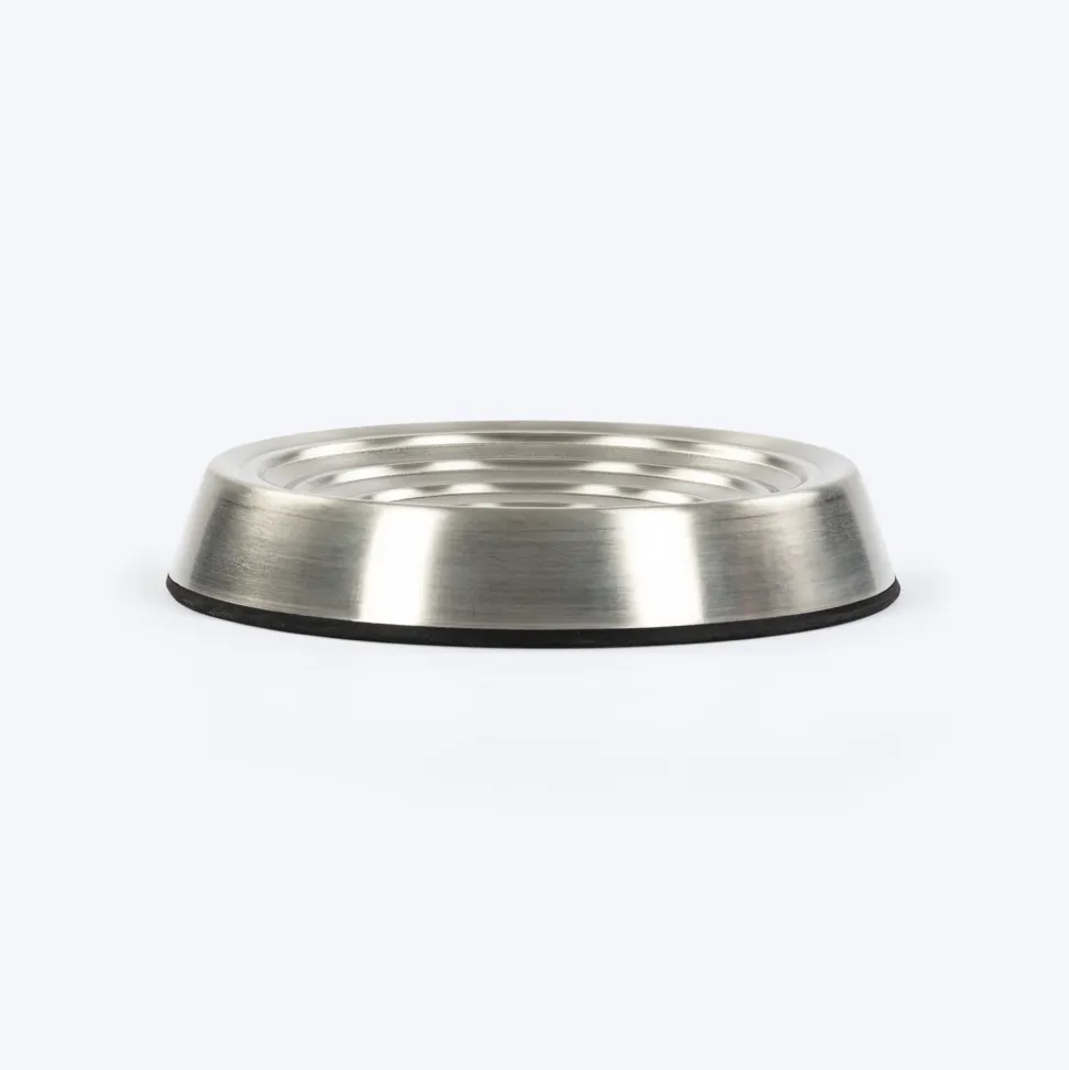HUFT Whiskerlicks Classic Steel Bowl For Cat