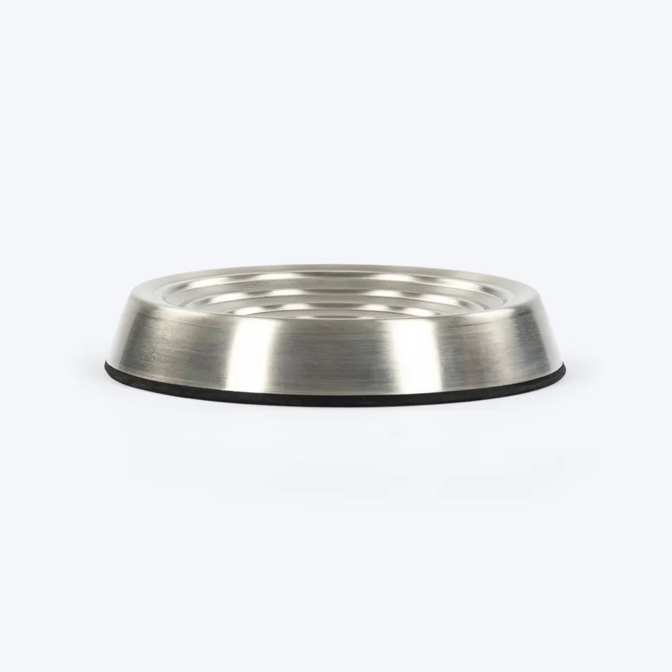 HUFT Whiskerlicks Classic Steel Bowl For Cat