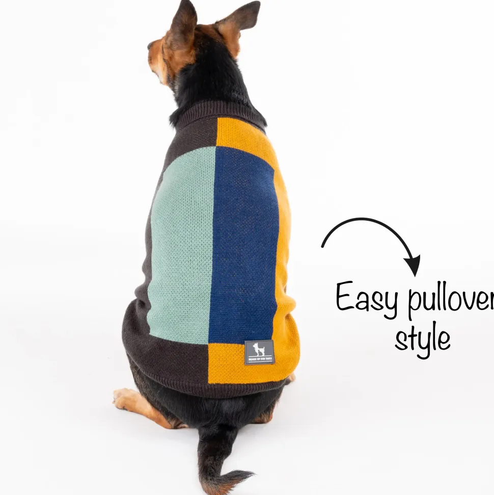 HUFT Winter Snugglers Dog Sweater - Yellow