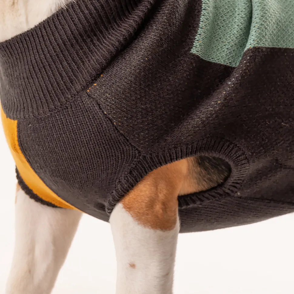 HUFT Winter Snugglers Dog Sweater - Yellow