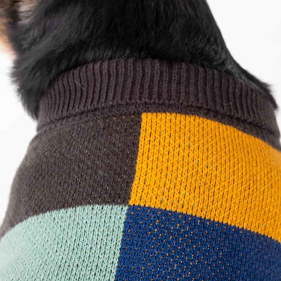 HUFT Winter Snugglers Dog Sweater - Yellow