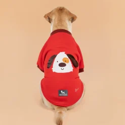 HUFT Woof Squad Sweatshirt For Dog - Red
