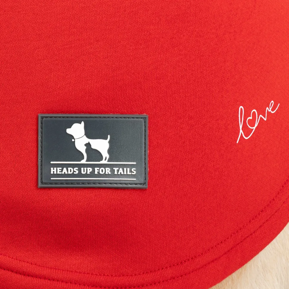 HUFT Woof Squad Sweatshirt For Dog - Red