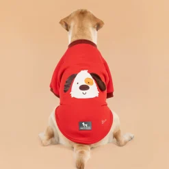 HUFT Woof Squad Sweatshirt For Dog - Red