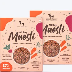 HUFT All Day Muesli with Chicken, Carrots and Beetroot Doggie Treats - 250 g