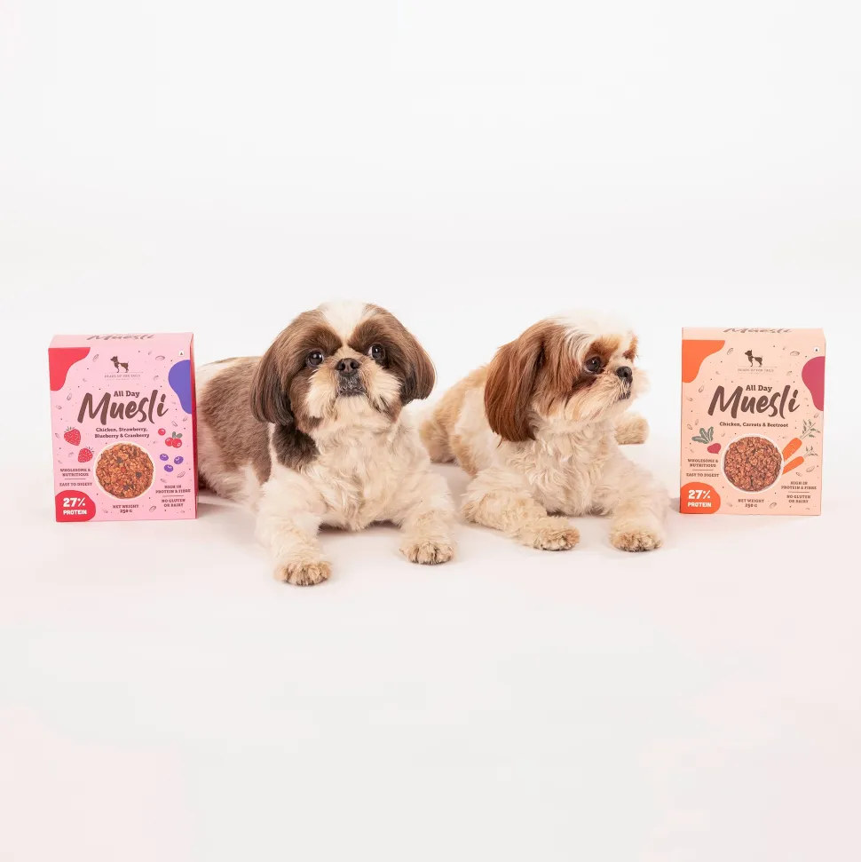 HUFT All Day Muesli with Chicken, Carrots and Beetroot Doggie Treats - 250 g