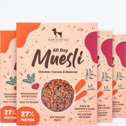 HUFT All Day Muesli with Chicken, Carrots and Beetroot Doggie Treats - 250 g