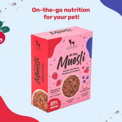 HUFT All Day Muesli with Strawberry, Blueberry and Cranberry Doggie Treats - 250 g