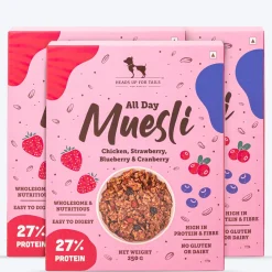 HUFT All Day Muesli with Strawberry, Blueberry and Cranberry Doggie Treats - 250 g