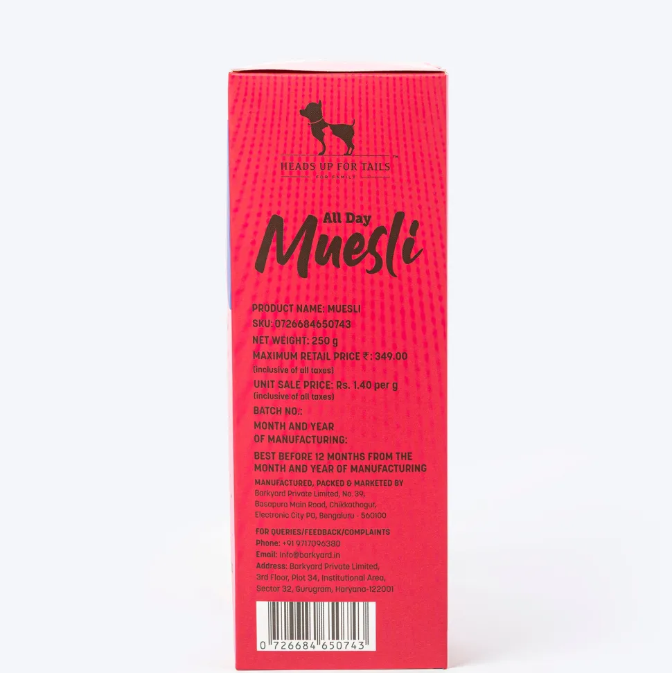 HUFT All Day Muesli with Strawberry, Blueberry and Cranberry Doggie Treats - 250 g