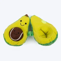 HUFT Avocadoggo Plush Toy With Ball For Dog - Green
