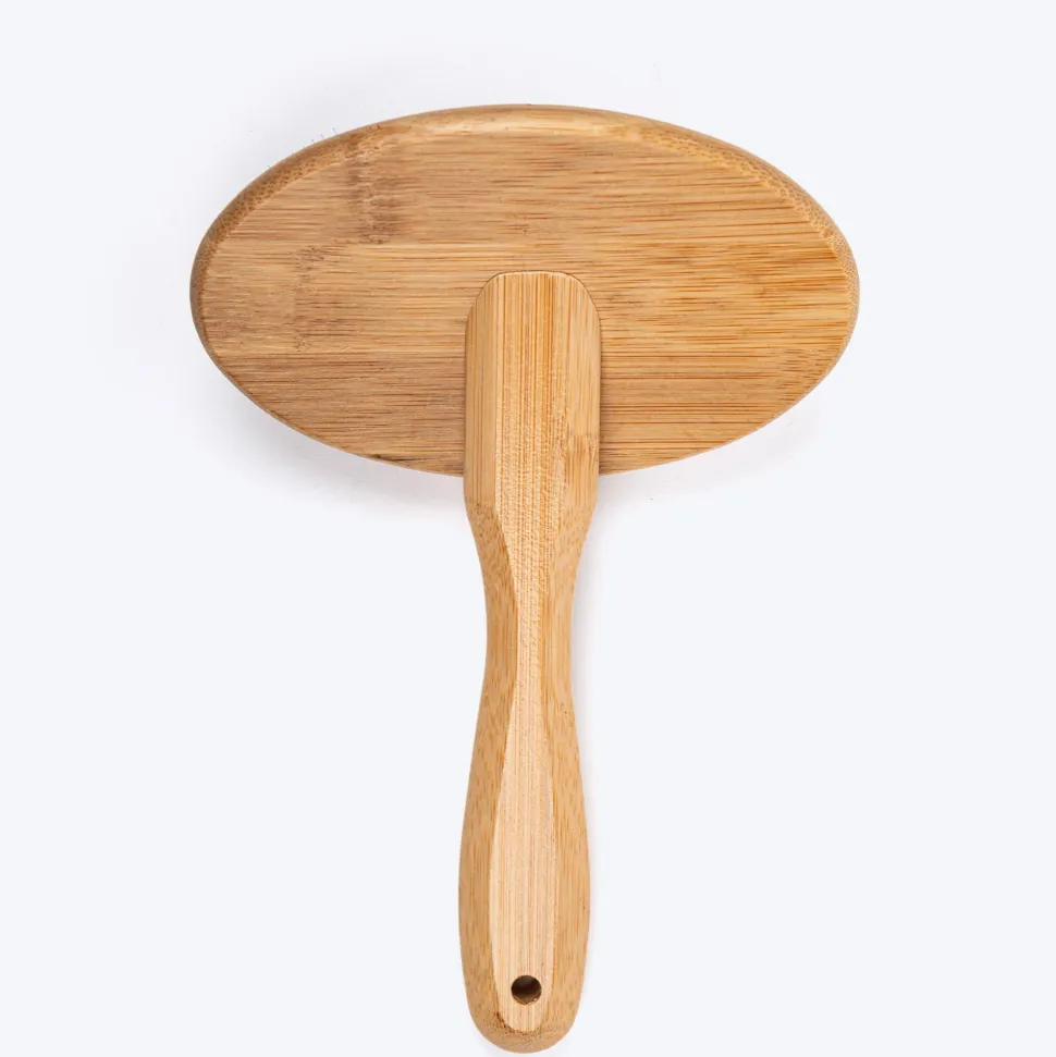 HUFT Bamboo Slicker Brush For Dog & Cat - L