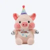 HUFT Barkday Piggy Plush Toy For Dog - Pink