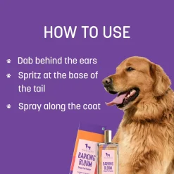 HUFT Barking Bloom Dog Perfume (Over 12 Weeks) - 100 ml