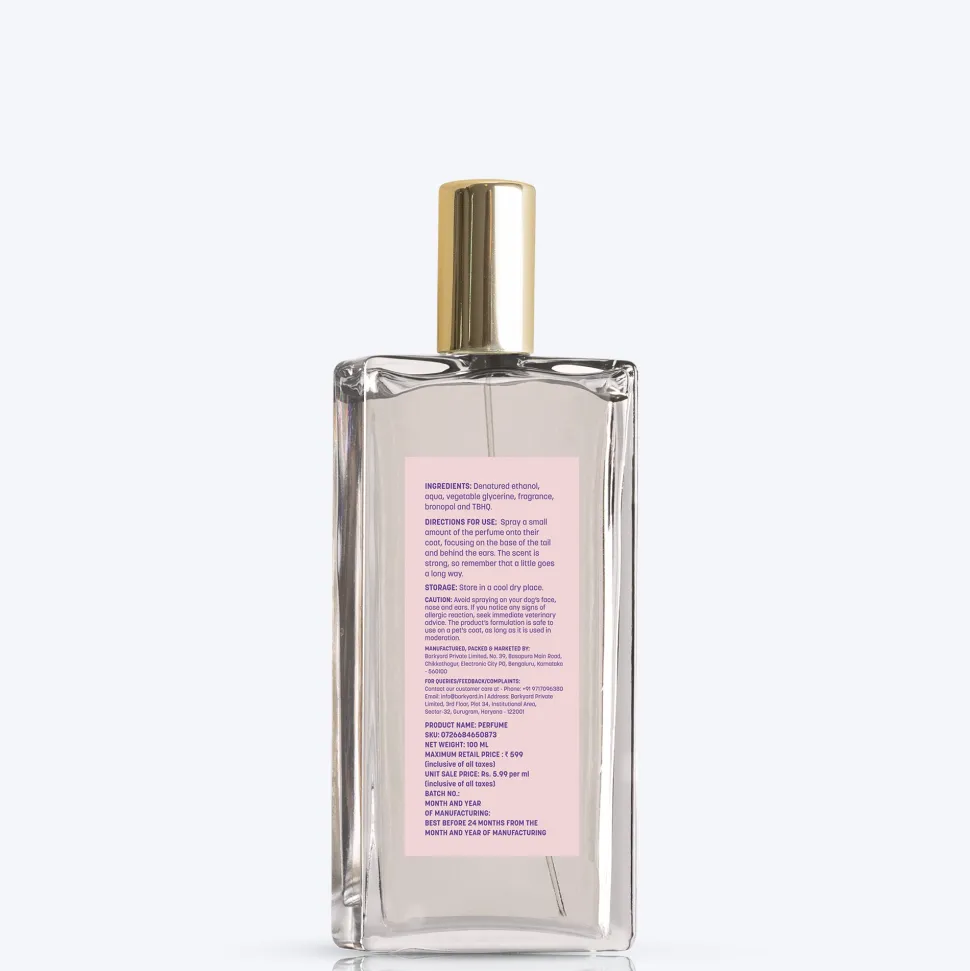 HUFT Barking Bloom Dog Perfume (Over 12 Weeks) - 100 ml
